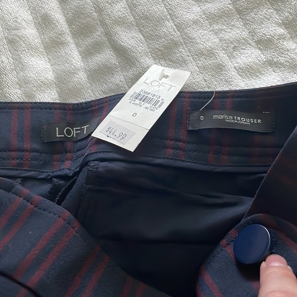 Ann Taylor LOFT Marisa trousers sz 0 - Picture 4 of 8